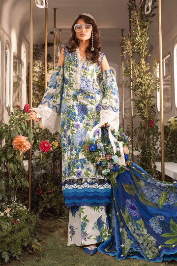 Maria B MPT-2102-B Mprint Lawn Online Shopping